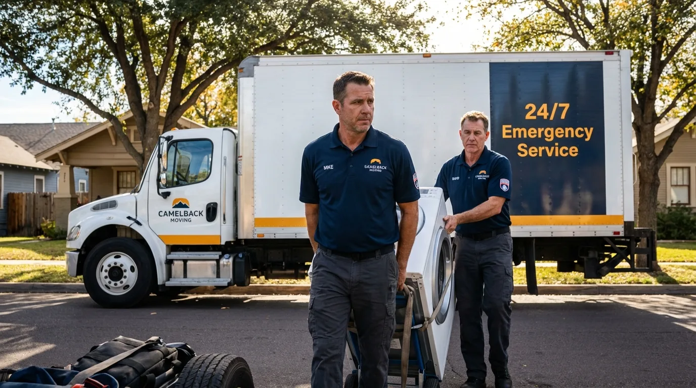 CamelBack Moving crew loading furniture in Green Cove Springs, FL