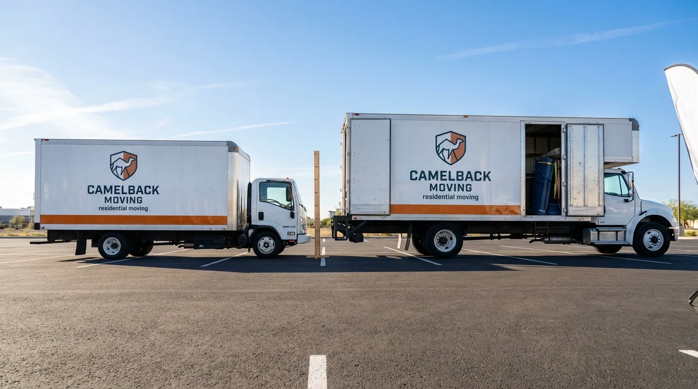 Moving truck size capacity guide in Green Cove Springs
